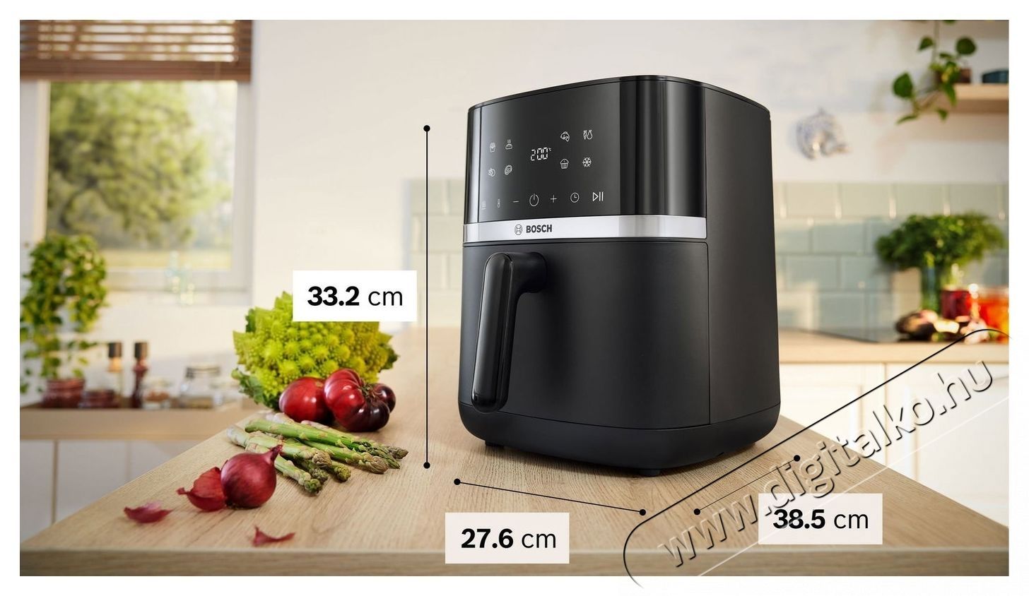 Bosch MAFS2462B - 6,1 l Konyhai term&eacute;kek - Konyhai kisg&eacute;p (s&uuml;t&eacute;s / főz&eacute;s / hűt&eacute;s / &eacute;telk&eacute;sz&iacute;t&eacute;s) - Olajs&uuml;tő - 535078