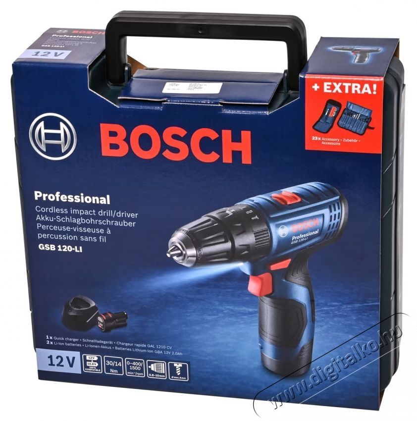 Bosch Professional 06019G8102 Akkus f&uacute;r&oacute;-csavaroz&oacute; k&eacute;szlet H&aacute;ztart&aacute;s / Otthon / K&uuml;lt&eacute;r - Szersz&aacute;m - Akkumul&aacute;toros csavarh&uacute;z&oacute; - 534957