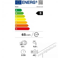 Bosch SBV6ZCX16E be&eacute;p&iacute;thető mosogat&oacute;g&eacute;p, 14 ter&iacute;t&eacute;k, 8 program Konyhai term&eacute;kek - Mosogat&oacute;g&eacute;p - Norm&aacute;l (60cm) be&eacute;p&iacute;thető mosogat&oacute;g&eacute;p - 533074
