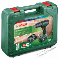 Bosch Universal Impact 18 akkumul&aacute;toros f&uacute;r&oacute;- &eacute;s csavarh&uacute;z&oacute;g&eacute;p H&aacute;ztart&aacute;s / Otthon / K&uuml;lt&eacute;r - Szersz&aacute;m - Csavarh&uacute;z&oacute; / kulcs / f&uacute;r&oacute; / szersz&aacute;m k&eacute;szlet - 534950