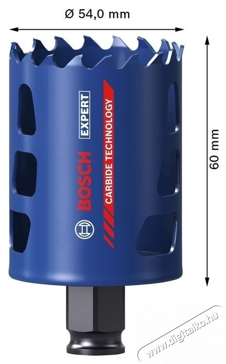 Bosch Expert Tough Material mag 2608900428, &oslash; 54 x 60 mm H&aacute;ztart&aacute;s / Otthon / K&uuml;lt&eacute;r - Szersz&aacute;m - Kieg&eacute;sz&iacute;tő, tartoz&eacute;k - 535037
