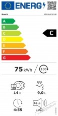 Bosch SMI4HVS14E f&eacute;lig integr&aacute;lt mosogat&oacute;g&eacute;p, 60 cm Konyhai term&eacute;kek - Mosogat&oacute;g&eacute;p - Norm&aacute;l (60cm) be&eacute;p&iacute;thető mosogat&oacute;g&eacute;p - 534923