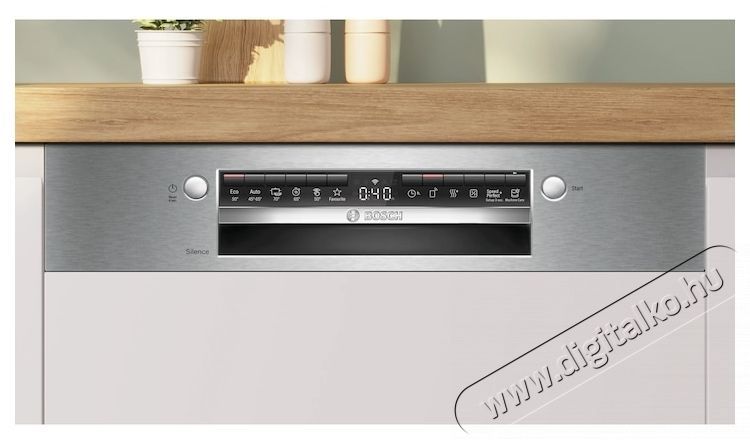 Bosch SMI4HVS14E f&eacute;lig integr&aacute;lt mosogat&oacute;g&eacute;p, 60 cm Konyhai term&eacute;kek - Mosogat&oacute;g&eacute;p - Norm&aacute;l (60cm) be&eacute;p&iacute;thető mosogat&oacute;g&eacute;p - 534923