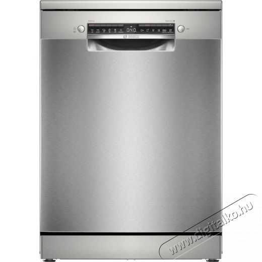 Bosch SMS4HTI16E mosogat&oacute;g&eacute;p, 60 cm, Rozsdamentes ac&eacute;l Konyhai term&eacute;kek - Mosogat&oacute;g&eacute;p - Norm&aacute;l (60cm) szabadon&aacute;ll&oacute; mosogat&oacute;g&eacute;p - 534926