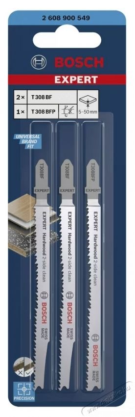 Bosch 3 db f&uuml;ggőleges fűr&eacute;szlap k&eacute;szlet H&aacute;ztart&aacute;s / Otthon / K&uuml;lt&eacute;r - Szersz&aacute;m - Kieg&eacute;sz&iacute;tő, tartoz&eacute;k - 535001