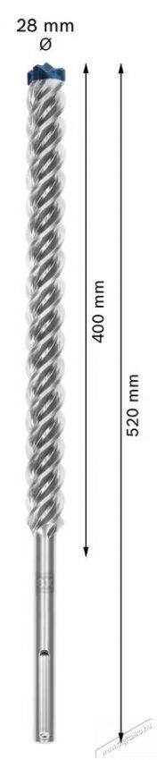 Bosch Expert SDS Max-8X 2608900248, 28 x 400 x 520 mm H&aacute;ztart&aacute;s / Otthon / K&uuml;lt&eacute;r - Szersz&aacute;m - Kieg&eacute;sz&iacute;tő, tartoz&eacute;k - 535058