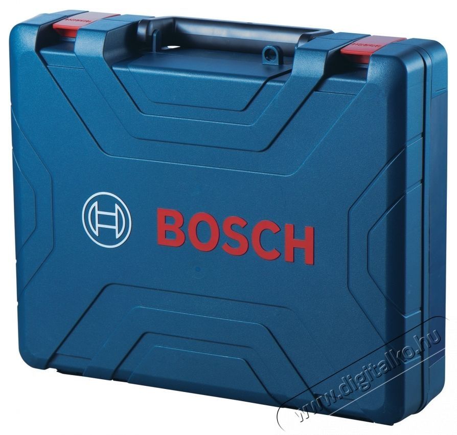 Bosch Professional GSR 185-LI Akkus f&uacute;r&oacute;csavaroz&oacute;, 18V, 1900 rpm, 21/50 Nm, 2 Ah akkumul&aacute;tor, T&ouml;ltő, K&eacute;k/Fekete H&aacute;ztart&aacute;s / Otthon / K&uuml;lt&eacute;r - Szersz&aacute;m - F&uacute;r&oacute; / f&uacute;r&oacute;kalap&aacute;cs - 536232