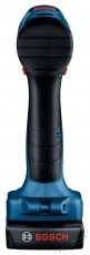 Bosch Professional GSR 185-LI Akkus f&uacute;r&oacute;csavaroz&oacute;, 18V, 1900 rpm, 21/50 Nm, 2 Ah akkumul&aacute;tor, T&ouml;ltő, K&eacute;k/Fekete H&aacute;ztart&aacute;s / Otthon / K&uuml;lt&eacute;r - Szersz&aacute;m - F&uacute;r&oacute; / f&uacute;r&oacute;kalap&aacute;cs - 536232