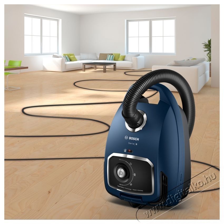 Bosch Series 6 BGB6X300 Porzs&aacute;kos porsz&iacute;v&oacute;, 4L porzs&aacute;k űrtartalom, 700 W, k&eacute;k H&aacute;ztart&aacute;s / Otthon / K&uuml;lt&eacute;r - Porsz&iacute;v&oacute; / takar&iacute;t&oacute;g&eacute;p - Porzs&aacute;kos porsz&iacute;v&oacute; - 536215