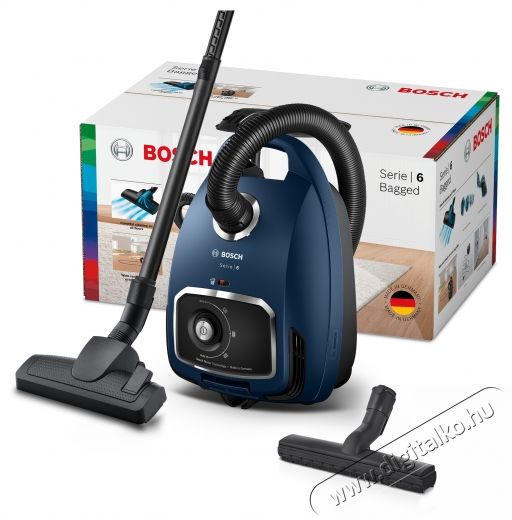 Bosch Series 6 BGB6X300 Porzs&aacute;kos porsz&iacute;v&oacute;, 4L porzs&aacute;k űrtartalom, 700 W, k&eacute;k H&aacute;ztart&aacute;s / Otthon / K&uuml;lt&eacute;r - Porsz&iacute;v&oacute; / takar&iacute;t&oacute;g&eacute;p - Porzs&aacute;kos porsz&iacute;v&oacute; - 536215