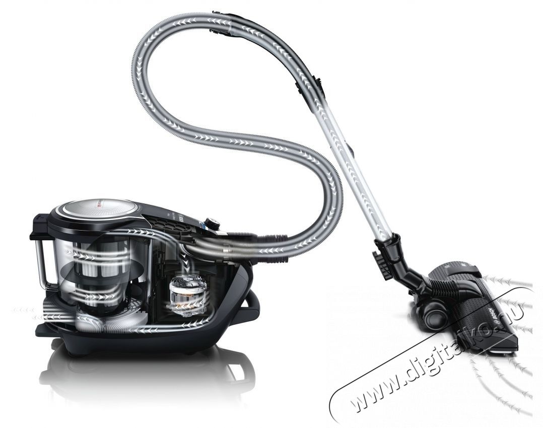 Bosch Smart Sensor Control BGS7MS64 porzs&aacute;k n&eacute;lk&uuml;li porsz&iacute;v&oacute;, 3 l, 800 W, moshat&oacute; HEPA szűrő, Self Clean System Smart &ouml;ntiszt&iacute;t&oacute; szűrő, fekete H&aacute;ztart&aacute;s / Otthon / K&uuml;lt&eacute;r - Porsz&iacute;v&oacute; / takar&iacute;t&oacute;g&eacute;p - Porzs&aacute;k n&eacute;lk&uuml;li porsz&iacute;v&oacute; - 536214