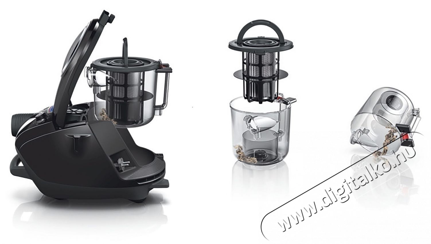 Bosch Smart Sensor Control BGS7MS64 porzs&aacute;k n&eacute;lk&uuml;li porsz&iacute;v&oacute;, 3 l, 800 W, moshat&oacute; HEPA szűrő, Self Clean System Smart &ouml;ntiszt&iacute;t&oacute; szűrő, fekete H&aacute;ztart&aacute;s / Otthon / K&uuml;lt&eacute;r - Porsz&iacute;v&oacute; / takar&iacute;t&oacute;g&eacute;p - Porzs&aacute;k n&eacute;lk&uuml;li porsz&iacute;v&oacute; - 536214