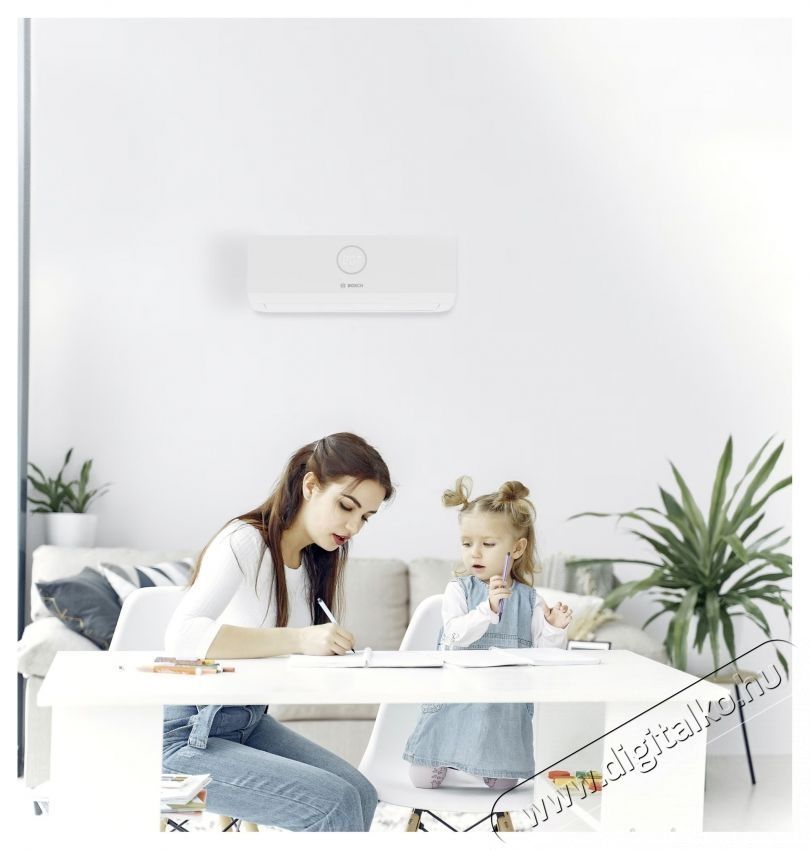 Bosch Climate 3000i Kl&iacute;ma, ECO m&oacute;d, LED kijelző, 18000 BTU, A ++ / A + energiaoszt&aacute;ly, Feh&eacute;r H&aacute;ztart&aacute;s / Otthon / K&uuml;lt&eacute;r - Ventil&aacute;tor / L&eacute;gkondicion&aacute;l&oacute; - Split kl&iacute;ma - 536205