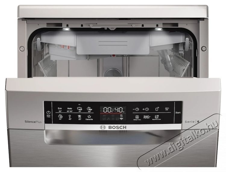 Bosch SPS6EMI21E mosogat&oacute;g&eacute;p, 45 cm, Rozsdamentes ac&eacute;l Konyhai term&eacute;kek - Mosogat&oacute;g&eacute;p - Keskeny (45cm-ig) szabadon&aacute;ll&oacute; mosogat&oacute;g&eacute;p - 534940