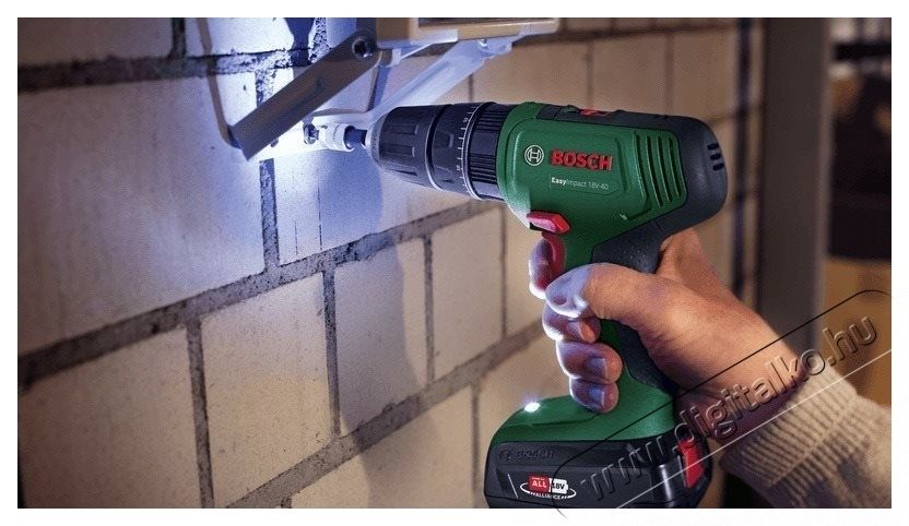 Bosch EasyImpact 18V-40 (csupasz szersz&aacute;m) H&aacute;ztart&aacute;s / Otthon / K&uuml;lt&eacute;r - Szersz&aacute;m - F&uacute;r&oacute; / f&uacute;r&oacute;kalap&aacute;cs - 518603