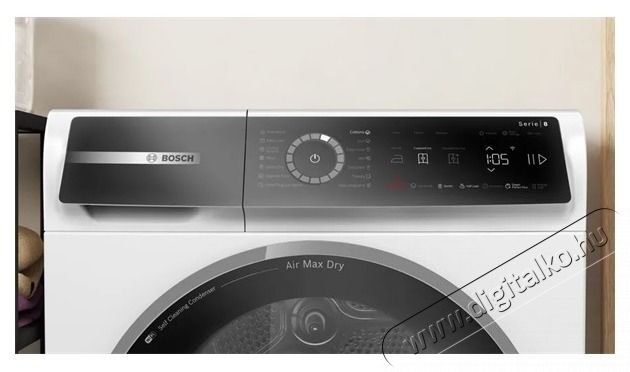 Bosch WRB247CNBY feh&eacute;r-fekete, 9kg, hőszivatty&uacute;s kondenz&aacute;ci&oacute;s sz&aacute;r&iacute;t&oacute;g&eacute;p H&aacute;ztart&aacute;s / Otthon / K&uuml;lt&eacute;r - Mos&oacute;g&eacute;p / sz&aacute;r&iacute;t&oacute;g&eacute;p - Sz&aacute;r&iacute;t&oacute;g&eacute;p - 538414