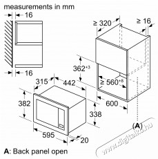 Bosch BFL623MB4 Be&eacute;p&iacute;thető mikrohull&aacute;m&uacute; s&uuml;tő Konyhai term&eacute;kek - Mikrohull&aacute;m&uacute; s&uuml;tő - Mikrohull&aacute;m&uacute; s&uuml;tő (be&eacute;p&iacute;thető) - 540570