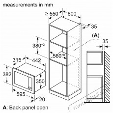 Bosch BFL623MB4 Be&eacute;p&iacute;thető mikrohull&aacute;m&uacute; s&uuml;tő Konyhai term&eacute;kek - Mikrohull&aacute;m&uacute; s&uuml;tő - Mikrohull&aacute;m&uacute; s&uuml;tő (be&eacute;p&iacute;thető) - 540570