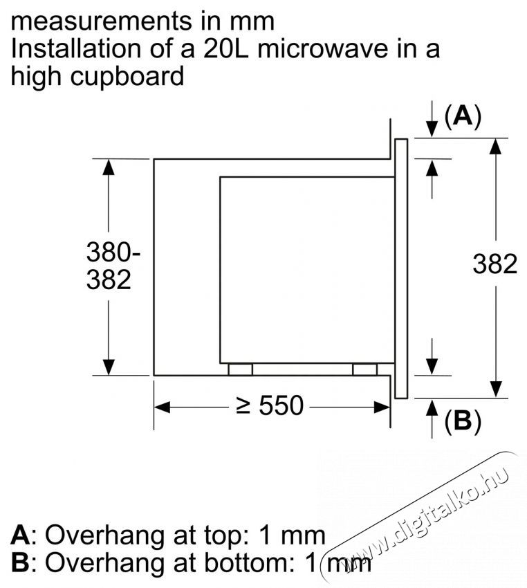 Bosch BFL623MB4 Be&eacute;p&iacute;thető mikrohull&aacute;m&uacute; s&uuml;tő Konyhai term&eacute;kek - Mikrohull&aacute;m&uacute; s&uuml;tő - Mikrohull&aacute;m&uacute; s&uuml;tő (be&eacute;p&iacute;thető) - 540570