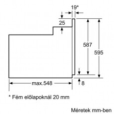 Bosch HBN439E4 elektromos sütő Konyhai termékek - Sütő-főzőlap, tűzhely (beépíthető) - Sütő (beépíthető) - 294947