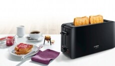 Bosch TAT6A003 ComfortLine kenyérpirító - fekete Konyhai termékek - Konyhai kisgép (sütés / főzés / hűtés / ételkészítés) - Kenyérpirító - 309830