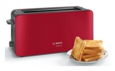 Bosch TAT6A004 ComfortLine kenyérpirító - piros Konyhai termékek - Konyhai kisgép (sütés / főzés / hűtés / ételkészítés) - Kenyérpirító - 309831