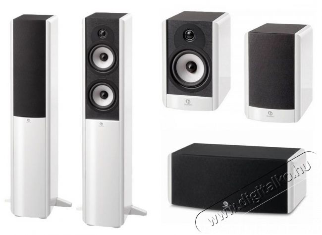 Boston Acoustics A250 (A250 + A23 + A225) Hangfalszett - fehér Audio-Video / Hifi / Multimédia - Hangfal - Hangfalszett - Hangfalszett - 281675