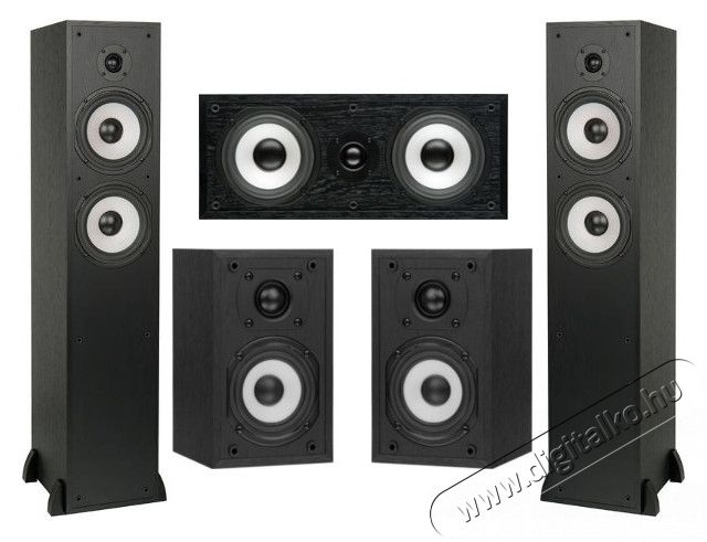 Boston Acoustics Classic CS260 MKII Hangfalszett (CS260 + 23 + 225 MKII) - fekete Audio-Video / Hifi / Multimédia - Hangfal - Hangfalszett - Hangfalszett - 281678