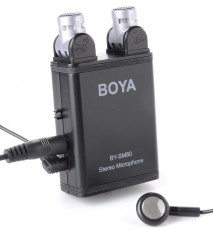Boya Audio BY-SM80 sztereó kondenzátor mikrofon Fotó-Videó kiegészítők - Mikrofon - Fotó-videó mikrofon - 322781