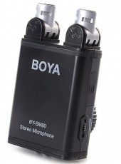 Boya Audio BY-SM80 sztereó kondenzátor mikrofon Fotó-Videó kiegészítők - Mikrofon - Fotó-videó mikrofon - 322781