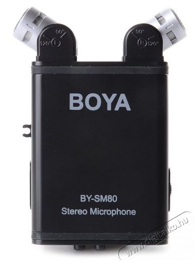 Boya Audio BY-SM80 sztereó kondenzátor mikrofon Fotó-Videó kiegészítők - Mikrofon - Fotó-videó mikrofon - 322781