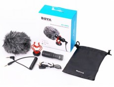 Boya BY-MM1 Univerzális Mini videomikrofon Fotó-Videó kiegészítők - Mikrofon - Fotó-videó mikrofon - 354727
