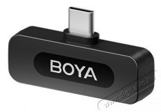 Boya BY-V2 V2.0 iPhone és iPad mikrofon Fotó-Videó kiegészítők - Mikrofon - Csíptetős, fej és kitűző mikrofon - 524441