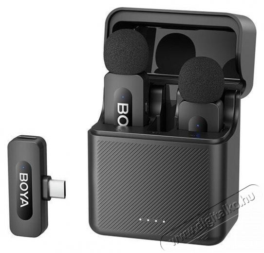 Boya BY-V30 V2.0 Fotó-Videó kiegészítők - Mikrofon - Csíptetős, fej és kitűző mikrofon - 524443