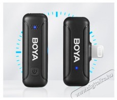 Boya BY-WM3T-D2 Fotó-Videó kiegészítők - Mikrofon - Csíptetős, fej és kitűző mikrofon - 524450