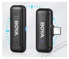 Boya BY-WM3T-U2 Fotó-Videó kiegészítők - Mikrofon - Csíptetős, fej és kitűző mikrofon - 524452