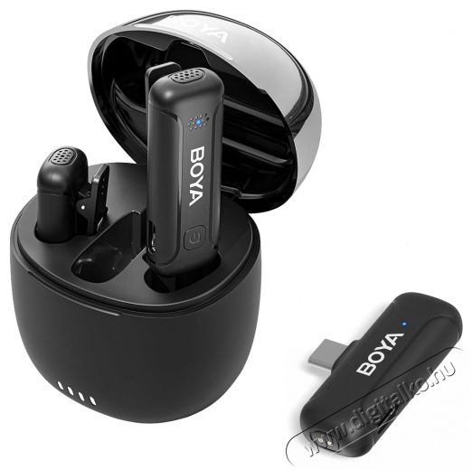 Boya BY-WM3T-U2 Fotó-Videó kiegészítők - Mikrofon - Csíptetős, fej és kitűző mikrofon - 524452