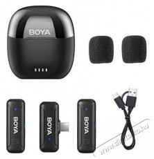 Boya BY-WM3T-U2 Fotó-Videó kiegészítők - Mikrofon - Csíptetős, fej és kitűző mikrofon - 524452