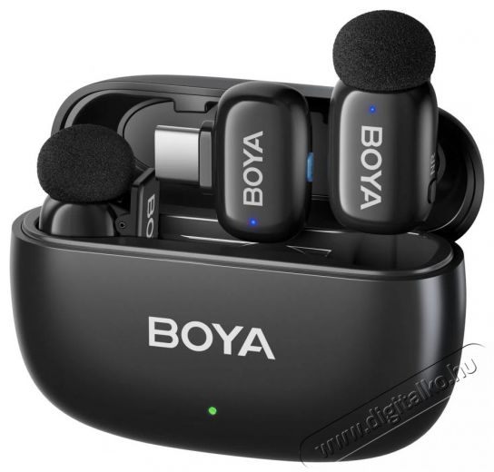 Boya Mini 14 Vezet&eacute;k n&eacute;lk&uuml;li mikrofon Audio-Video / Hifi / Multim&eacute;dia - F&uuml;l &eacute;s Fejhallgat&oacute;k - F&uuml;lhallgat&oacute; mikrofonnal / headset - 524433