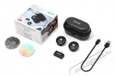 Boya Omic-D-B Fot&oacute;-Vide&oacute; kieg&eacute;sz&iacute;tők - Mikrofon - Cs&iacute;ptetős, fej &eacute;s kitűző mikrofon - 524448