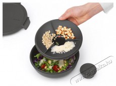 Brabantia Make & Take sal&aacute;t&aacute;st&aacute;l, 1,3l - Dark Grey Konyhai term&eacute;kek - Egy&eacute;b / Konyhai kieg&eacute;sz&iacute;tő - 529316