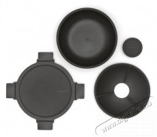 Brabantia Make & Take sal&aacute;t&aacute;st&aacute;l, 1,3l - Dark Grey Konyhai term&eacute;kek - Egy&eacute;b / Konyhai kieg&eacute;sz&iacute;tő - 529316