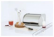 Brabantia Roll Top közepes, matt acél Konyhai termékek - Konyhai eszköz - Egyéb konyhai eszköz - 529318