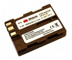 Braun Fotó Nikon EN-EL9a Helyettesítő Li-ion akkumulátor (1290mAh) Akkuk és töltők - Li-ion akkumulátor és töltő (utángyártott) - Akku - 262921