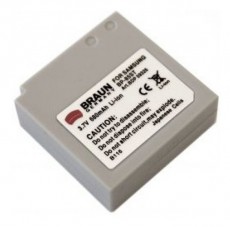 Braun Fotó Samsung SLB07A Helyettesítő Li-ion akkumulátor (720mAh) Akkuk és töltők - Li-ion akkumulátor és töltő (utángyártott) - Akku - 262922