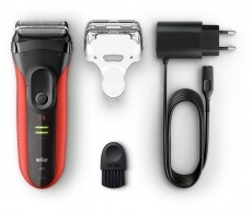 BRAUN 3030S+EN10 Series 3 borotva+orrszőrnyíró Szépségápolás / Egészség - Szőrtelenítő / borotva - Orr- és fülszőrzet nyíró - 343015