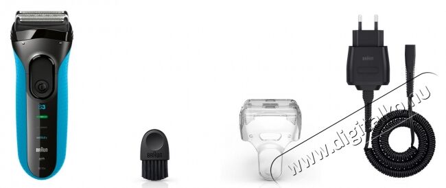 BRAUN 3 3010 WD Proskin rezgőkéses borotva Szépségápolás / Egészség - Szőrtelenítő / borotva - Férfi borotva - 327085