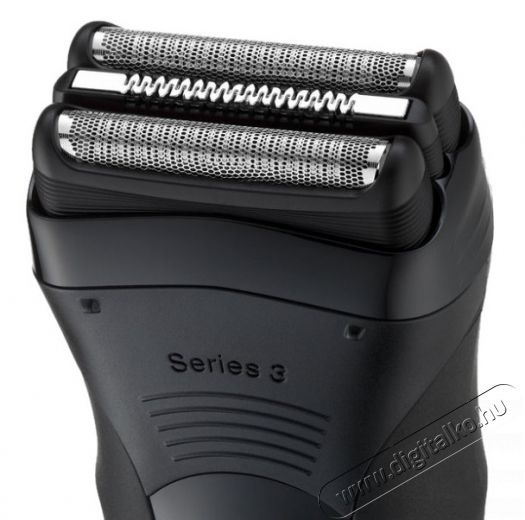 BRAUN 3-330 borotva - piros/fekete Szépségápolás / Egészség - Szőrtelenítő / borotva - Férfi borotva - 289872
