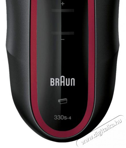 BRAUN 3-330 borotva - piros/fekete Szépségápolás / Egészség - Szőrtelenítő / borotva - Férfi borotva - 289872