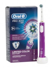 BRAUN Oral-B Pro 400 D16.513 elektromos fogkefe - lila Szépségápolás / Egészség - Száj / fog ápolás - Elektromos fogkefe - 302997